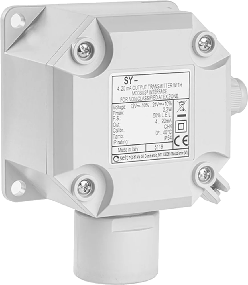 SY…B Series – Gas Transmitters in Gray Plastic Enclosures