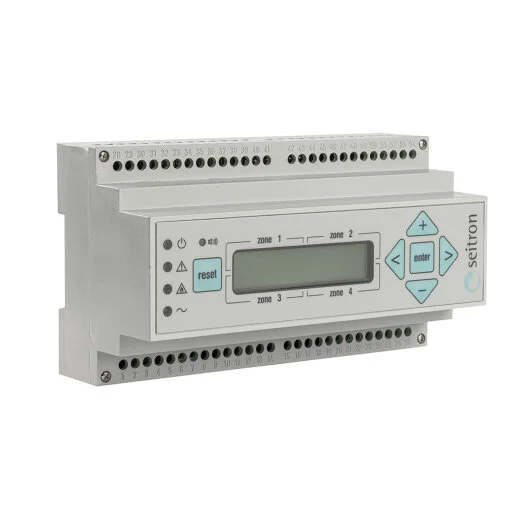 RYM02M – Programmable Gas Detection Control Unit with 2–8 Zones
